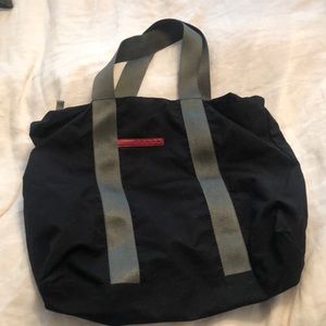 Prada sport tote bag